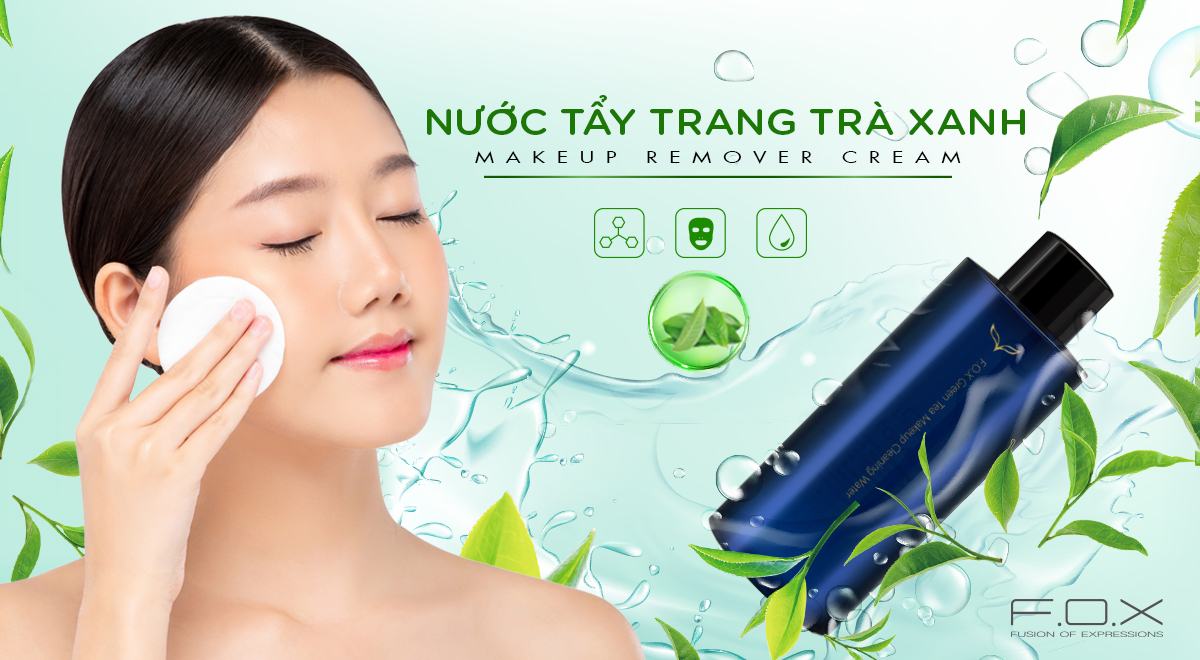 Nước Tẩy Trang Green Tea Cleansing Water Trà Xanh 300ml