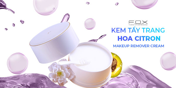 Kem Tẩy Trang Makeup Remover Cream Hoa Citron