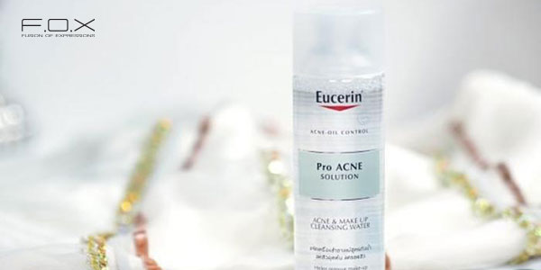 Nước tẩy trang cho da dầu mụn và nhạy cảm Eucerin PROACNE MAKE UP CLEANSING WATER