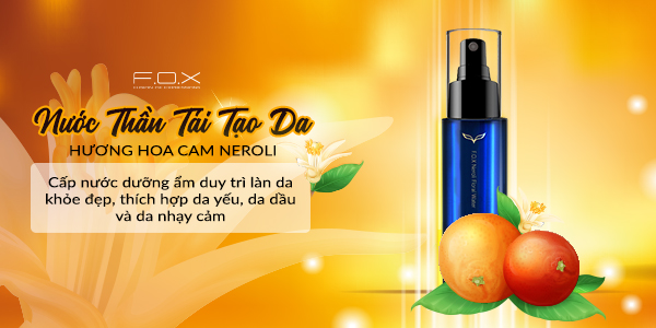 Nước thần Floral Water hương hoa cam Neroli của Fox Cosmetics
