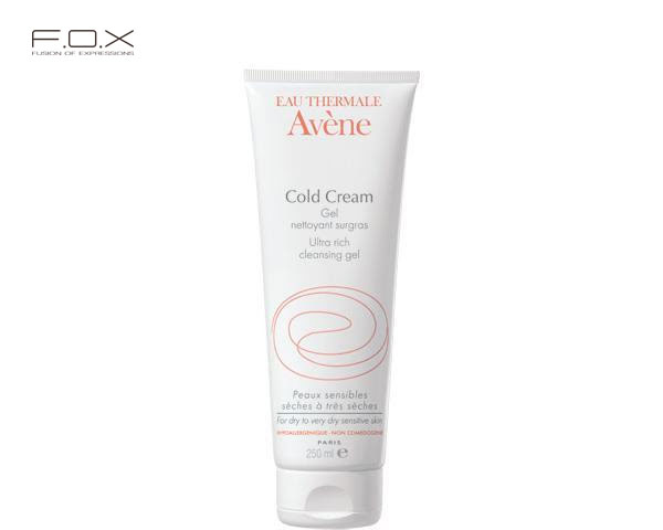 Sữa rửa mặt cho da khô nhạy cảm Avène Cold Cream Ultra Rich Cleansing Gel