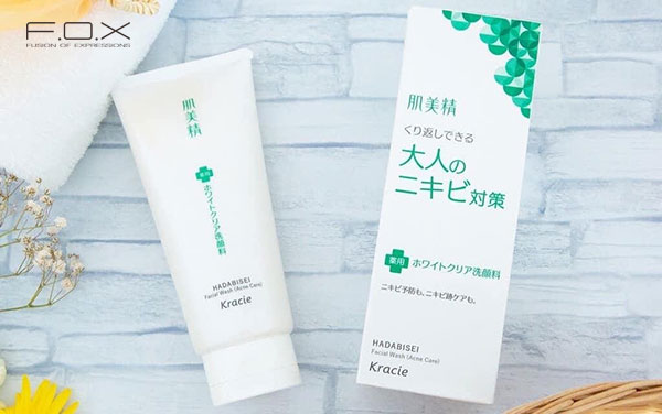 Sữa rửa mặt cho da mụn của Nhật Kracie Hadabisei Facial Wash Acne Care