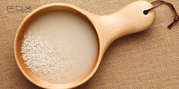 Dùng nước vo gạo làm mặt nạ trị tàn nhang đốm nâu