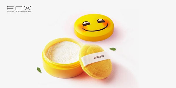 Phấn phủ Innisfree kiềm dầu No Sebum Powder Emoji Limited Edition