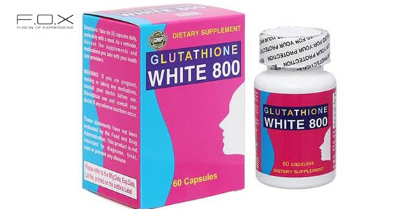 Viên uống trắng da Glutathione White 800