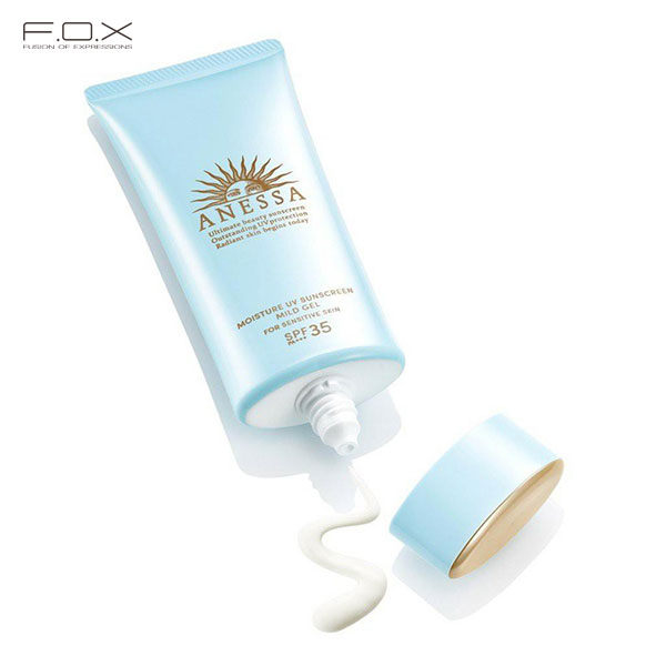 Kem chống nắng cho da nhạy cảm Anessa Moisture UV Sunscreen Mild Gel N SPF 35/PA+++