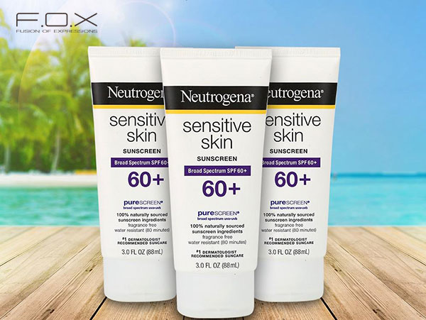 Kem chống nắng dành cho da mụn, da nhạy cảm Neutrogena Sensitive Skin Sunscreen SPF 60+