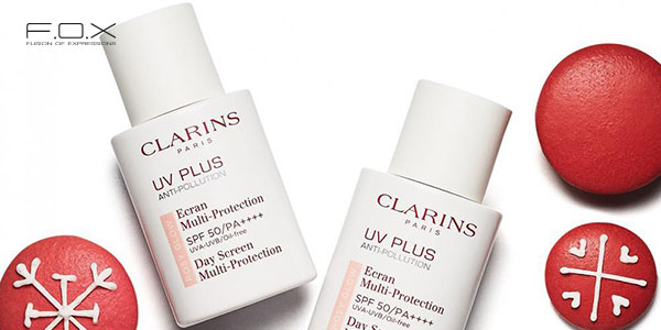 Kem chống nắng dược mỹ phẩm tốt Clarins UV Plus Anti-Pollution Day Screen Multi-Protection SPF 50/ PA++++