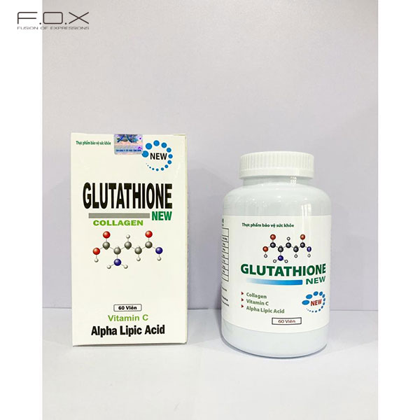 Collagen + GC Glutathione 500mg - Collagen Glutathione của Pháp