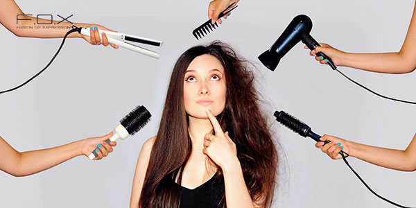 Lạm dụng các dụng cụ tạo mẫu tóc và hóa chất
