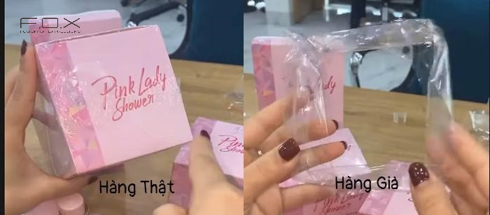 Phân biệt sữa tắm Pink Lady thật và giả thông qua cách đóng gói và bảo quản sản phẩm