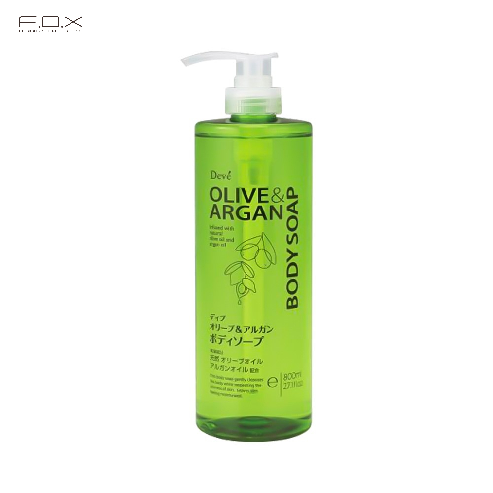 Sữa tắm lưu thơm lâu của Nhật Bản DEVE Olive & Argan Body Soap