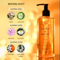 Gel Tắm Hương Nước Hoa Fox Home Shower & Bath Gel Moonlight 1000 ml